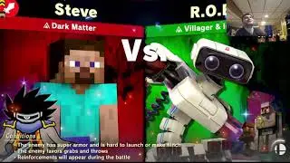 Minecraft Steve Smash Ultimate Highlights