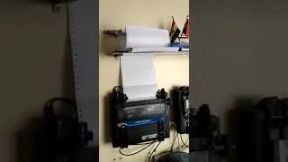 TVS dot-matrix printer unique stand