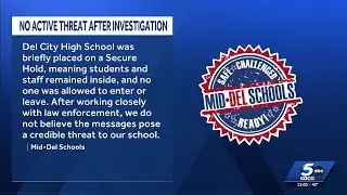 Police investigate possible threat at Del City High School