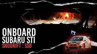 RAW Onboard : Sno-Drift Rally 2025 : SS8 