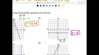 Unit 5 Notes 25-26: Writing Linear Equations, pg. 12
