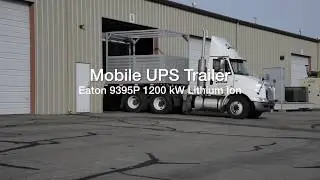 UPS Backup Trailer 1200kW Lithium-Ion