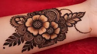 Very Beautiful Stylish Mehndi Design | Most Latest Front Hand Mehndi Designs | Mehndi 