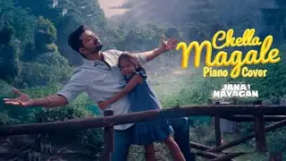 Chella Magale song piano cover 🤍/jana nayagan 🔥/thalapathy vijay /Anirudh/Vinoth /#thalapathy 