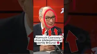 CZARZASTY CHCE ZDELEGALIZOWAĆ PARTIĘ BRAUNA!