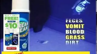 Get Stains Out Of Carpet! Get Stream Clean ! The Stand Up Way To Blast Pet Stains & Odors Away!