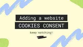How to add a Cookie Notice consent on your WordPress website