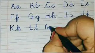 How to write beautiful English Cursive Handwriting|Cursive Handwriting practice|Cursive A to Z