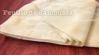 Feuille Samoussa fait maison
