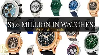 $3.6 million watch collection at Wrist Aficionado