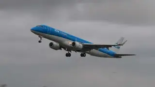 Aborted Landing at Belfast City Airport (BHD) due to Storm Agnes : KLM (PH-EXC) : 27th Sept 2023