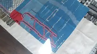 Pr&eacute;sentation du tissage tapis: Marrakech Motel de Minka Khalil. Part 1.