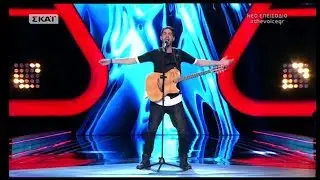 The Voice of Greece 4 - Blind Audition - SAN STAR TOY CINEMA - Tasos Georgoudios