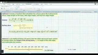 Plot-134 (Mathcad Community Challenge November 2024 - Frustums and Pyramids.)