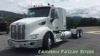 Used 2015 Peterbilt 579 FlatTop Sleeper Lease Return For Sale / Chartertrucks.com - u11282