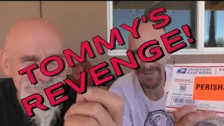 Tommy turned a review into a challenge! A REVENGE challenge from Linda's Fiery Treats!