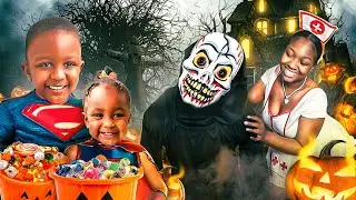 THE EMPIRE FAMILY HALLOWEEN SPECIAL 2022! 🎃 TRICK OR TREATING AT SPOOKY HOUSES