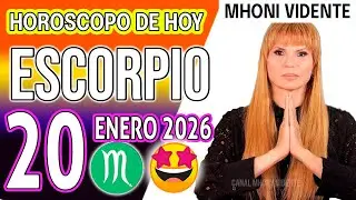 ESCORPIO ♏ HOY: DINERO SORPRESA EN HORAS ¡URGENTE! 💵 HOROSCOPO De Hoy 20 de ENERO 2026 Mhoni Vidente