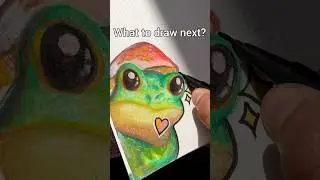 Drawing cute animals pt-1 ✨🤭🐸 #drawing #cute #frog