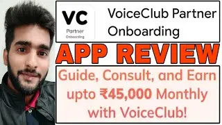 voice club partner onboarding app review | MD TALKIES
