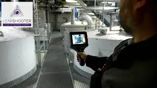 ACOUSTIC AIR LEAK DETECTION CAMERA LEAKSHOOTER