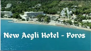 Greek Island Poros - hotel tour  HD 1080p