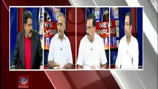 Debate on Water Sharing between AP and TS - HMTV News Analysis with VK - Part 3
