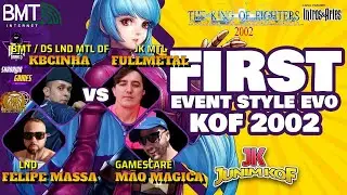KOF 2002: EVENT STYLE EVO FT3 - KBCINHA VS FULLMETAL - FELIPE MASSA VS M&Atilde;O M&Aacute;GICA - WINNERS!