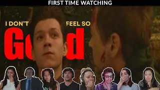 First-Time Viewers LOSE IT During Thanos&rsquo; Snap | Infinity War Ending Reaction Mashup