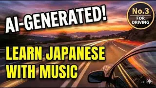 Learn Japanese Naturally with Music | For Driving | Daily Conversation | Part 3/3