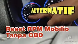 TUTORIAL || Cara Mereset RPM Honda Mobilio Tanpa OBD