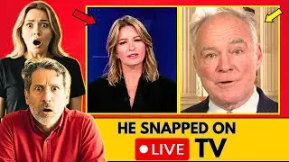 TIM KAINE CRASHES Interview &mdash; SLAMS Katy Tur for &ldquo;OVER-DRAMATIZING&rdquo; Democrat Infighting LIVE
