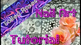 How To | Foiled Stamping Nail Art Tutorial