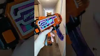 Adventure Force Maxim Pro Blaster Firing Demonstration #dartzoneblasters #Maxim #Pro #Flywheel #demo