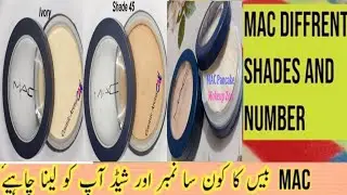 pourler secret best shades in Mac pancake | Mac pancake best shades| #macpancake |hafsa behroz