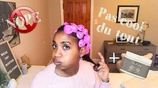 Non, Non, NOPE! C'est rat&eacute; !! Premier HAIR FAIL... + AVIS SUR LE MASQUE SHEAMOISTURE SIO