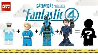 💭УЛУЧШЕНИЕ Upgrade Lego MARVEL Minifigures Fantastic Four  Фигурок по Фантастической четверке.