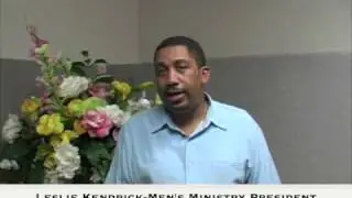 East Zion District Men President Leslie Kendrick announcement