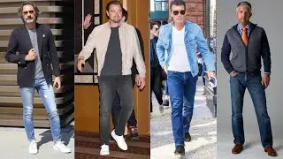 JEANS de MODA para HOMBRES de 40 y 50 A&Ntilde;OS