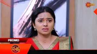 Sathya - Promo | 01 Oct 2025 | Telugu Serial | Gemini TV