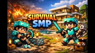 Minecraft Survival SMP Live Hindi 🔥 | From Zero to Hero | Day 1