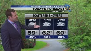 Tuesday afternoon forecast update from meteorologist Keith Monday
