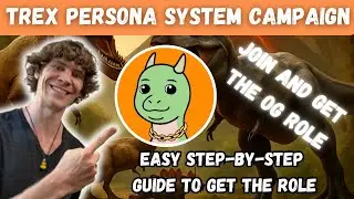 Кампания T-REX Persona System уже ДЕЙСТВИТЕЛЬНА!!