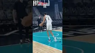 Victor Wembanyama in A&T Court with Spurs uniform|AGS Fan TV #victorwembanyama #nba