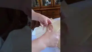 Easy way to spread a tamale dough on the husk