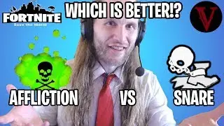 What is better Affliction or Slowed and Snared? | Fortnite Save the World | TeamVASH