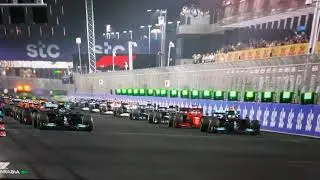 formula 1 race Start Saudi Arabia verstappen hamilton