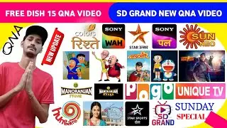 SD Grand QnA Episode #15 Sunday Special 😍 | DD Free Dish New Update Today