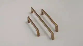 Antique Brass Cabinet Pulls Stylish Aluminum Alloy Cabinet Hardware