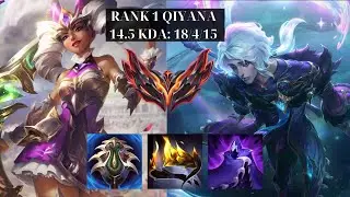 CƯỜNG CƠ TRƯỞNG QIYANA VS HWEI (MID) | VN GRANDMASTER |